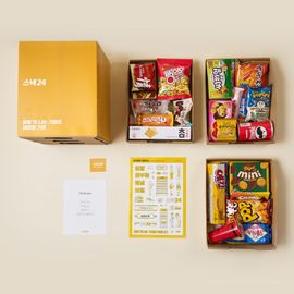 [WeFun] 3-tier snack building 25 kinds of sweets gift set_zero stress, sugar charging, snack collection, office snacks, snack set, child gift_Made in Korea